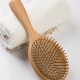 Professional hair straightener brush and combs promotional human wooden massage hair brush